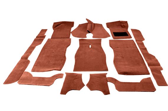Carpet Set - RHD - Manual - Brown - Triumph Dolomite - RT1092MANBROWN